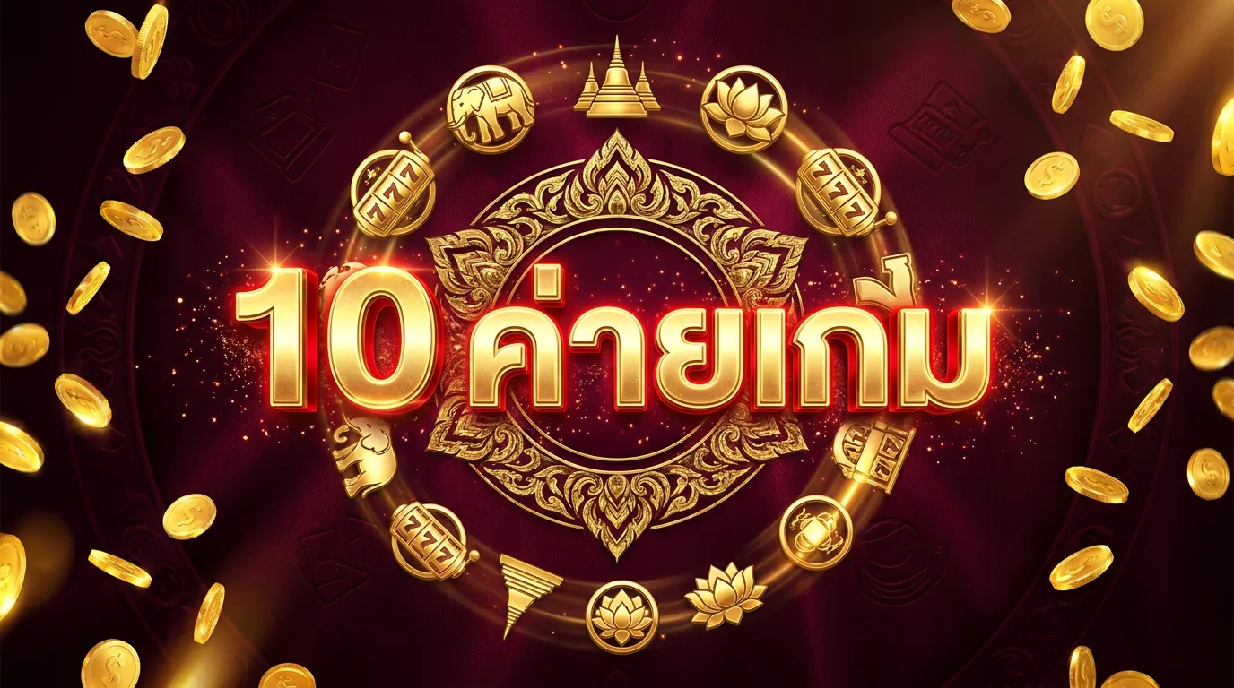 10 ค่ายเกมสล็อตน่าเล่น 2026 SAWAN365